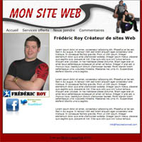 modele de site sportif